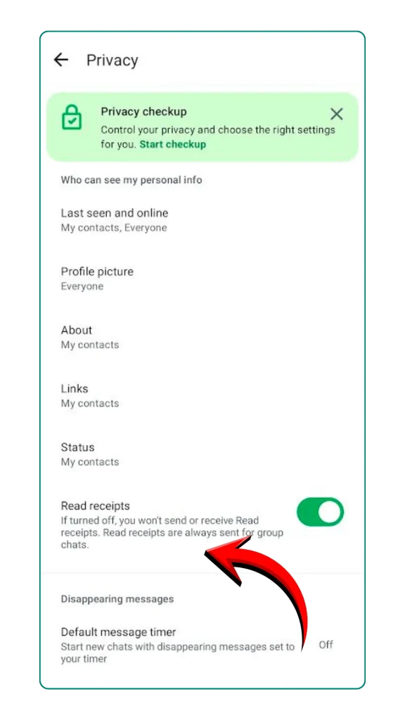 GBWhatsApp read receipts